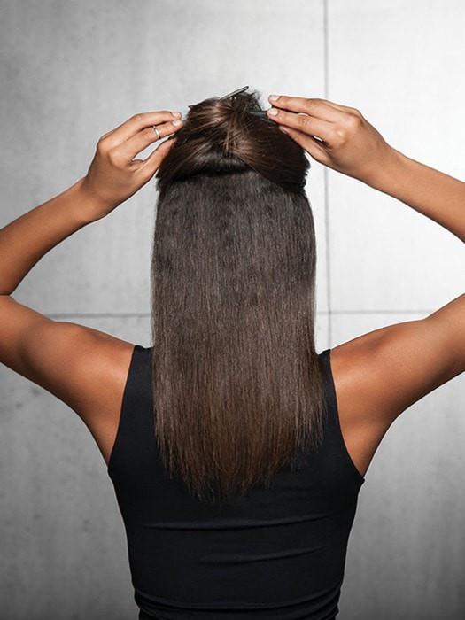 18 Human Hair Highlight Extension (1 Piece) | Clip In - Image 3