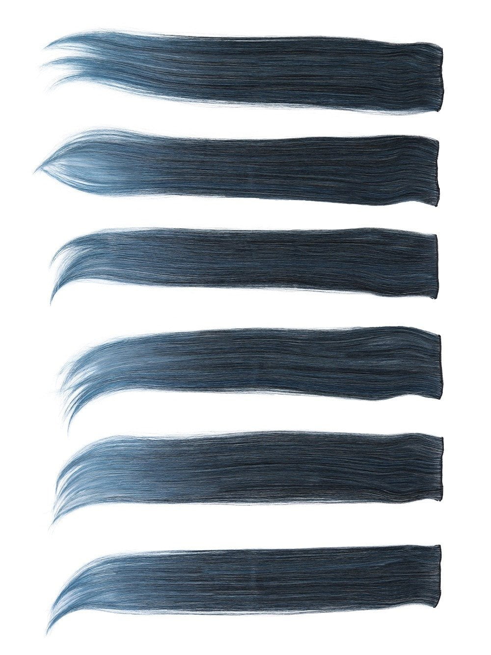 23 Straight HF Synthetic Hair Extensions Kit (6 Piece) | Clip In Color - Image 5