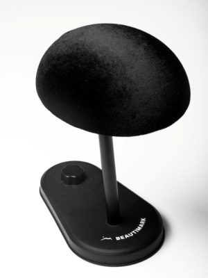 Display Wig Stand with Suction Base for Styling