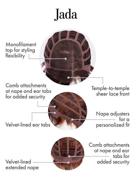 Jada | Synthetic Lace Front Wig (Mono Top) - Image 7