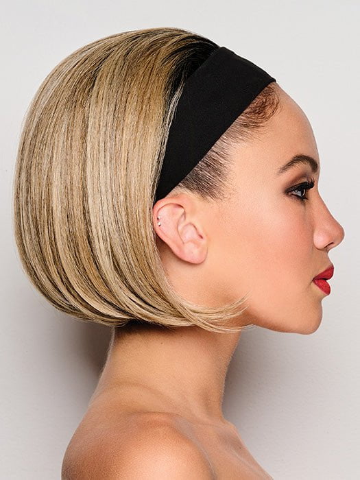 Classic Bob Headband Wig | Synthetic Hairpiece - Image 3