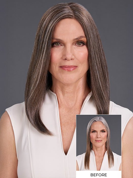 14 Top Form Lace | Remy Human Hair Topper (Full Mono) - Image 5