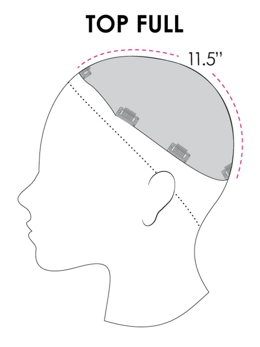 Top Full 18 | Remy Human Hair Topper - Image 5