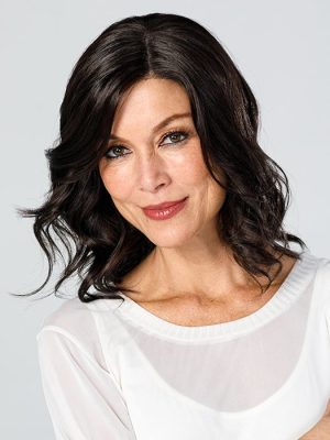 Top Coverage Wavy 12 | Lace Front Synthetic Hair Topper (Mono Top)