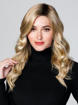 Top Coverage Wavy 18 | Lace Front Synthetic Hair Topper (Mono Top)