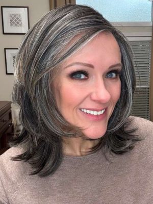 Mika | Synthetic Lace Front Wig (Mono Part)