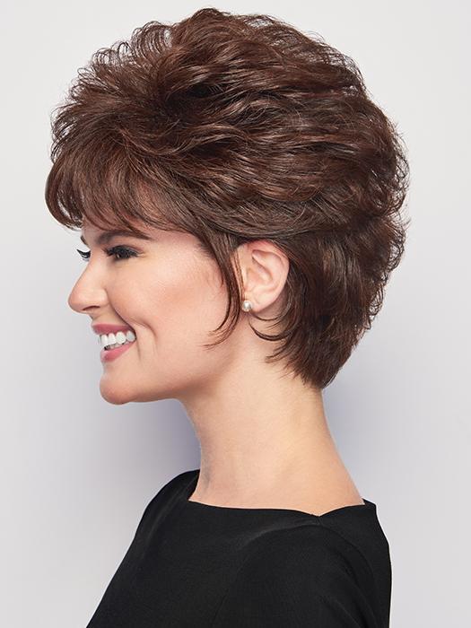 Voluminous Crop | Synthetic Wig (Basic Cap) - Image 4
