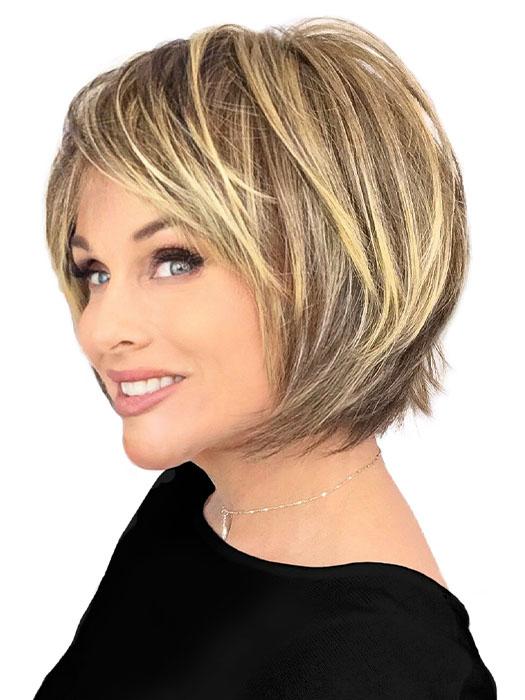 Flirty Fringe Bob | HF Synthetic Wig (Basic Cap) - Image 6