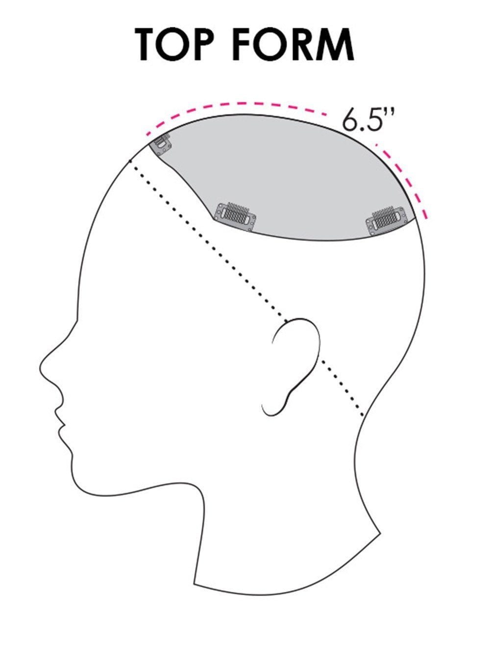 Top Form 6-8 | Remy Human Hair Topper - Image 5